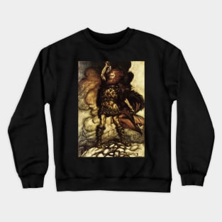 Thor, Arthur Rackham Crewneck Sweatshirt